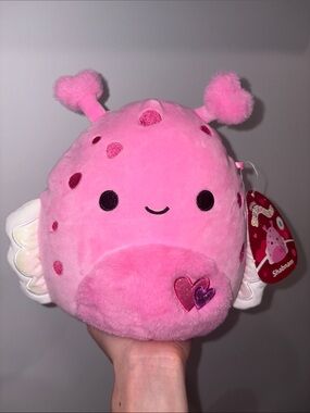 Squishmallows Pink Shabnam Heart Wing Plush